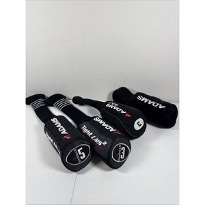 Adams Golf Tight Lies 2 Spin Control Strong 5 & 3, 3, Reg Head Cover‎ Gray/Black